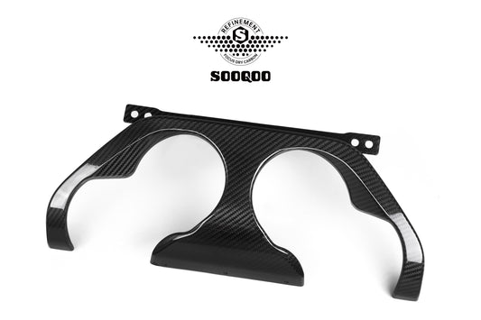 SQ Dry Carbon Fiber - MP Style Diffuser Middle Trim [BMW M2 G87]