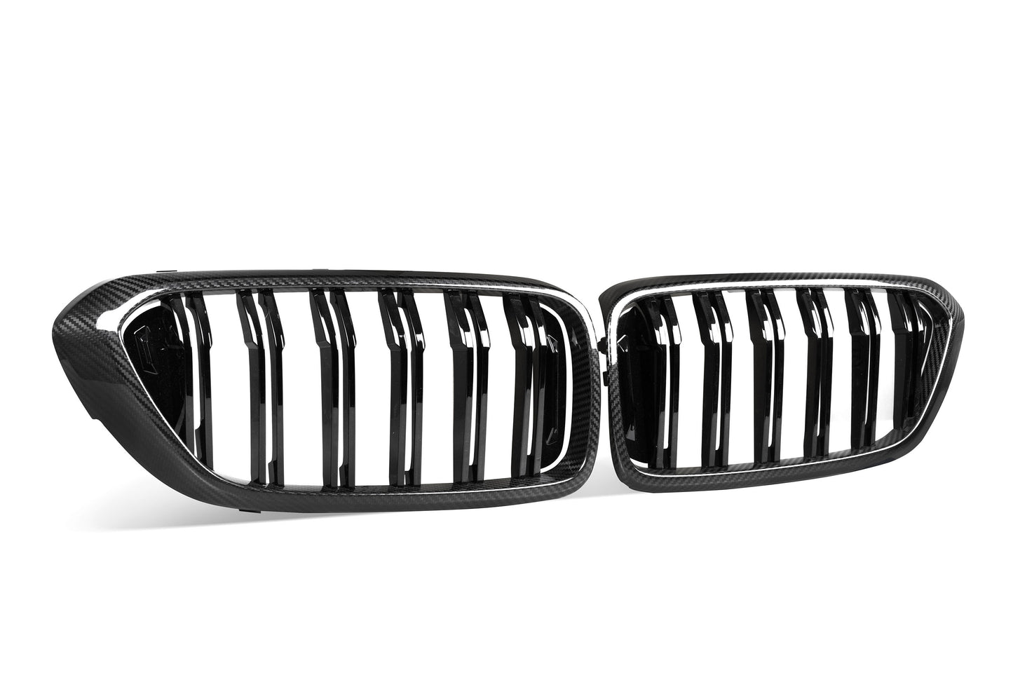 Dry Carbon Fiber - Double Slate Grill [BMW 6 Series G32 PRE-LCI]
