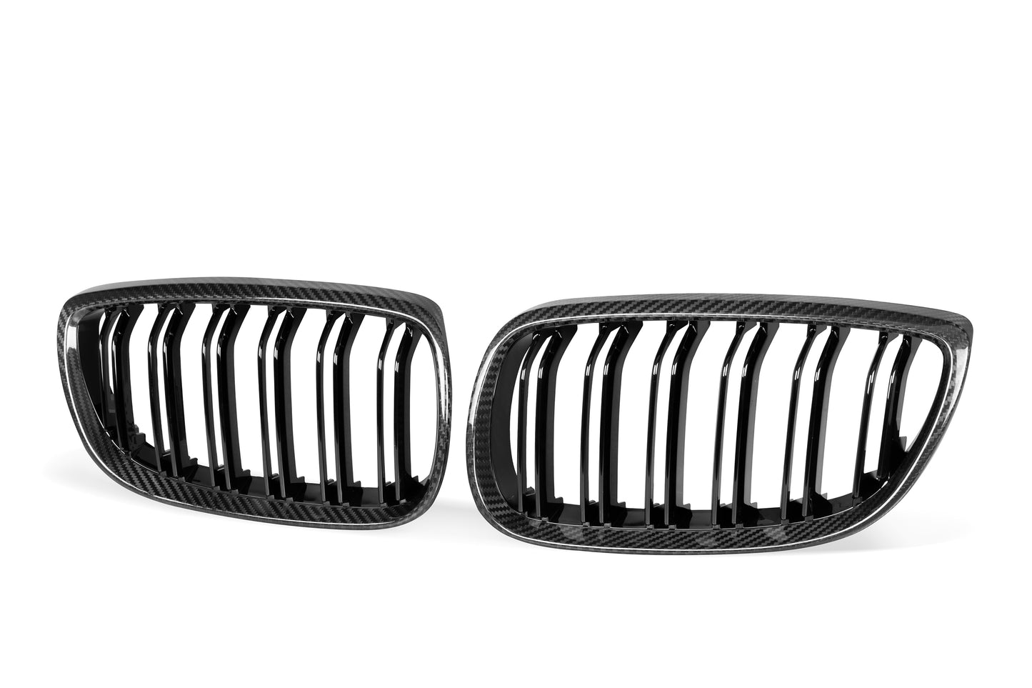 Dry Carbon Fiber - Front Grill Double Slat [BMW 3 Series E92 E93 Pre-LCI]