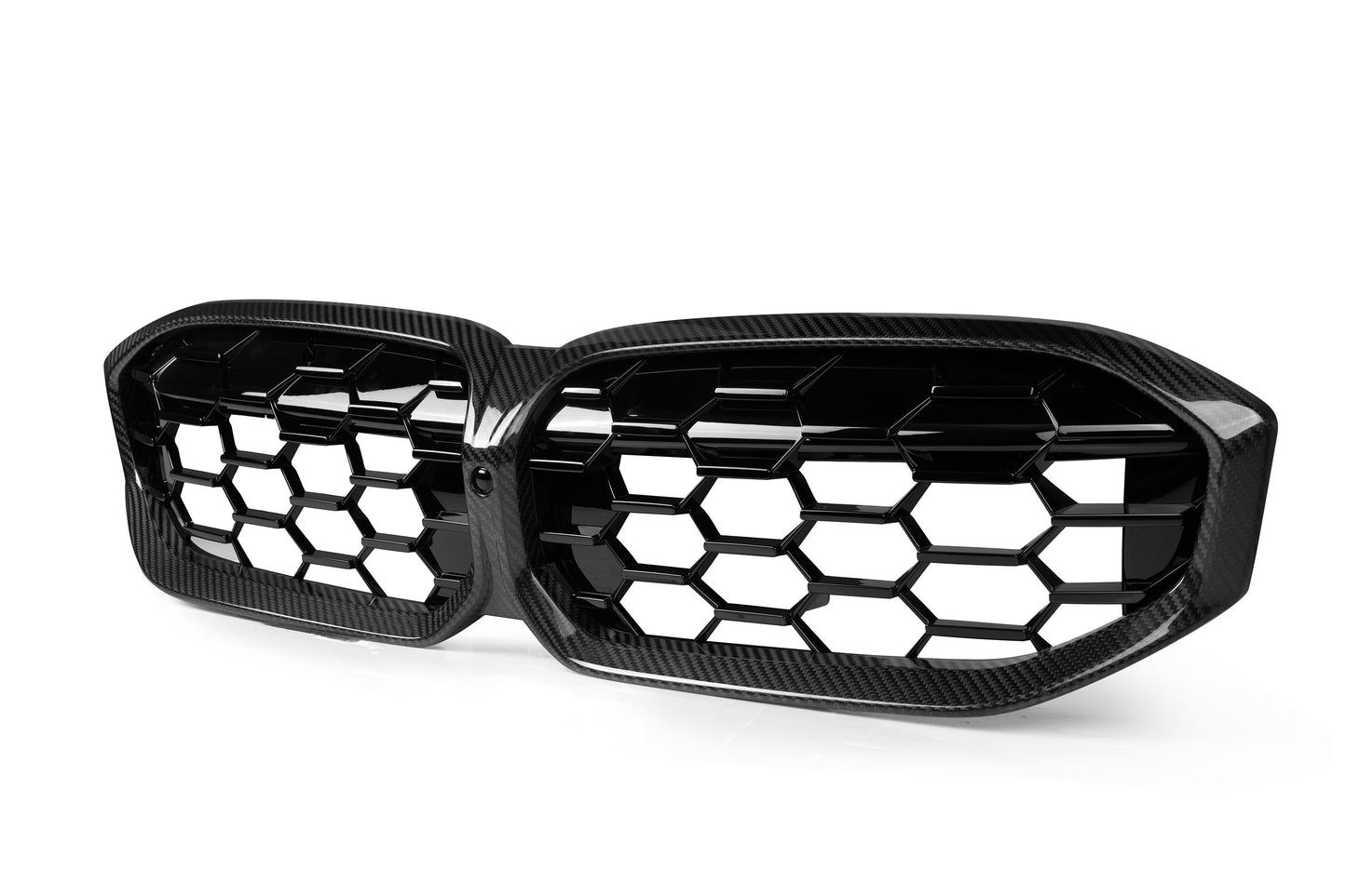 Dry Carbon Fiber - Front Grill Diamond [BMW 3 Series G20 LCI]