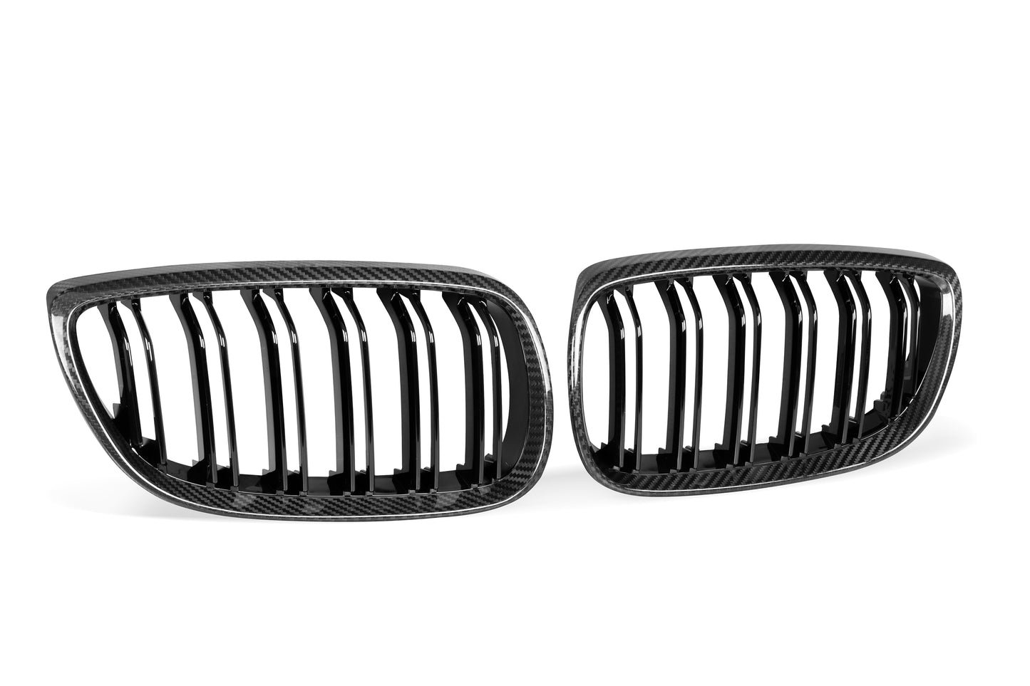 Dry Carbon Fiber - Front Grill Double Slat [BMW 3 Series E92 E93 Pre-LCI]