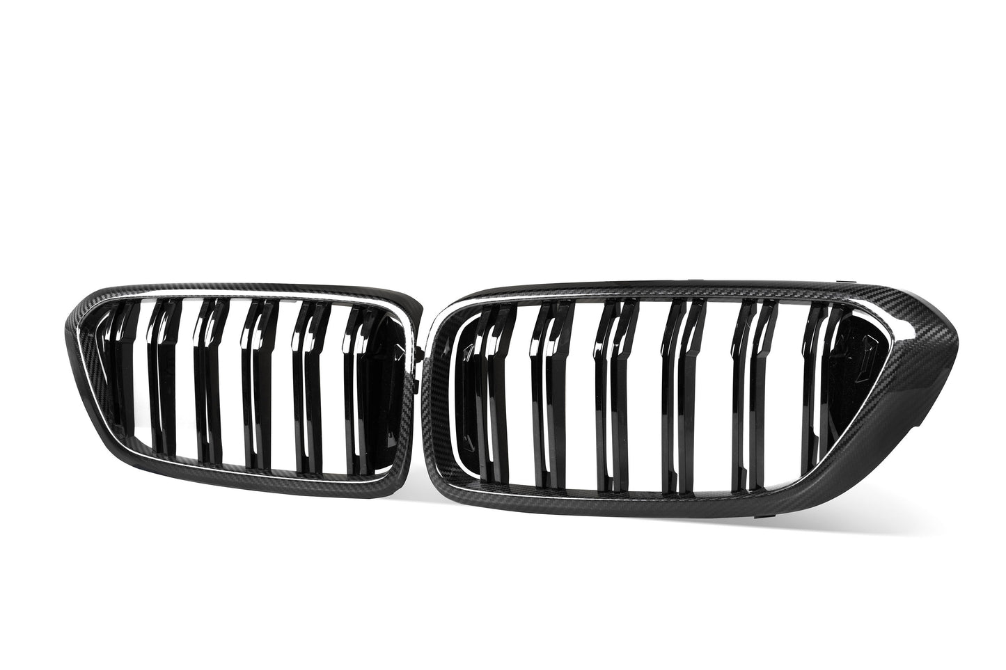 Dry Carbon Fiber - Double Slate Grill [BMW 6 Series G32 PRE-LCI]