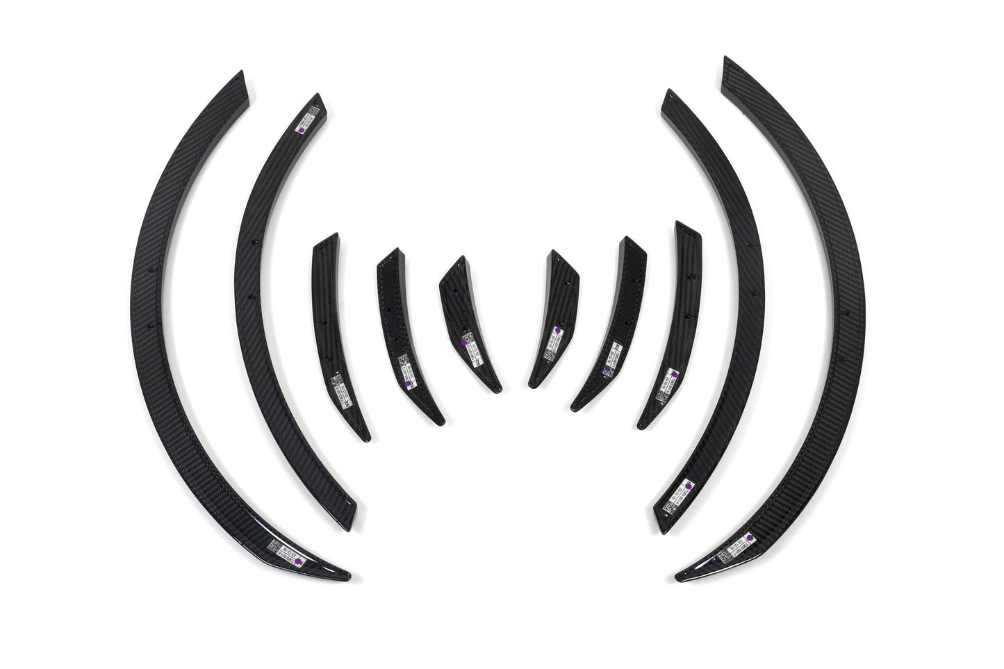 Dry Carbon Fiber - Wheel Arch Trim MP Style [BMW 4 Series G26]