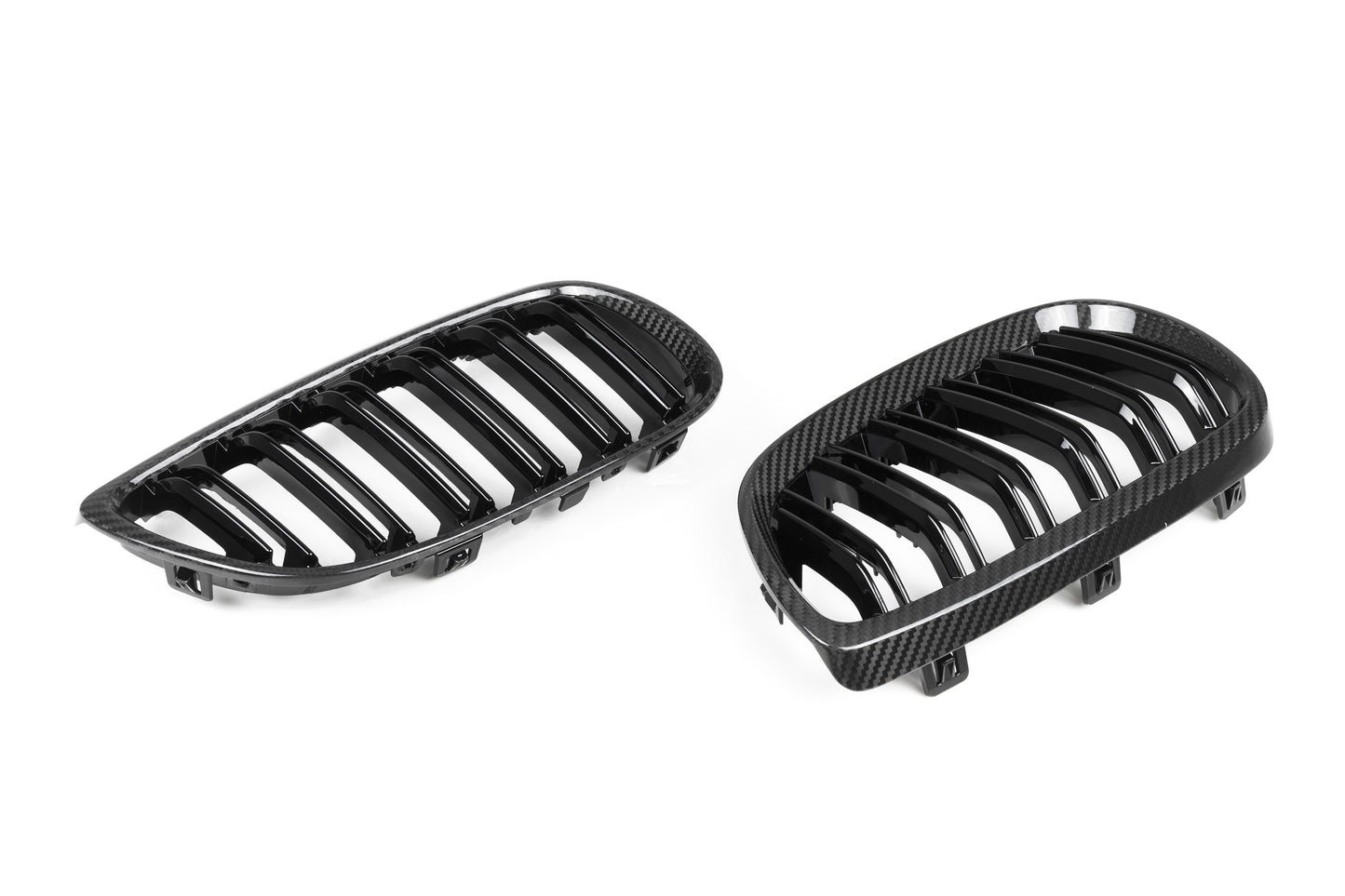 Dry Carbon Fiber - Front Grill Double Slat [BMW 3 Series E92 E93 Pre-LCI]