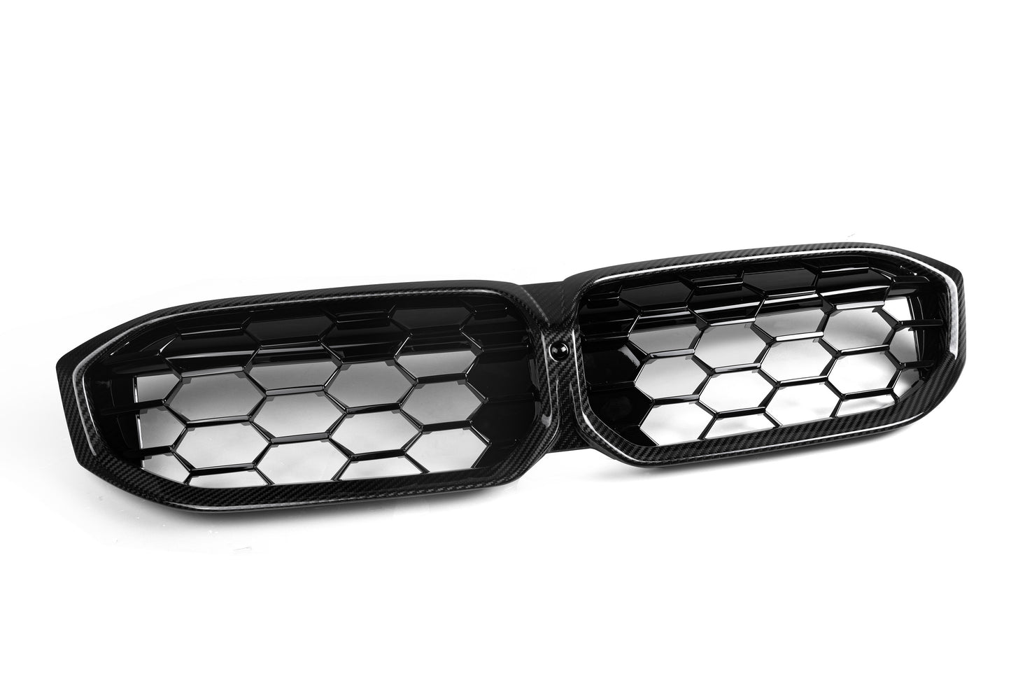 Dry Carbon Fiber - Front Grill Diamond [BMW 3 Series G20 LCI]