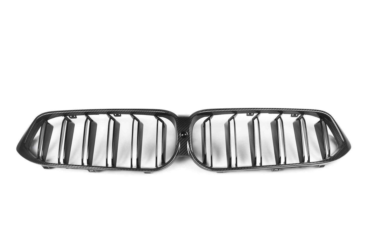 Dry Carbon Fiber - Double Slat Grill [BMW 6 Series G32 LCI]