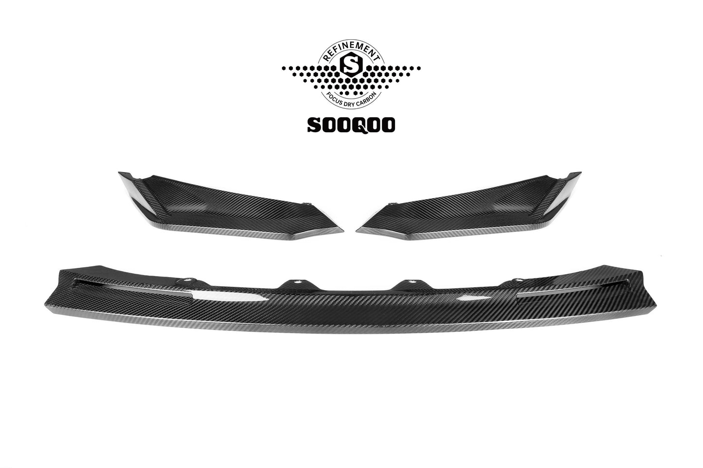 Dry Carbon Fiber - Front Lip V Style [BMW M3 G80 | M4 G82]