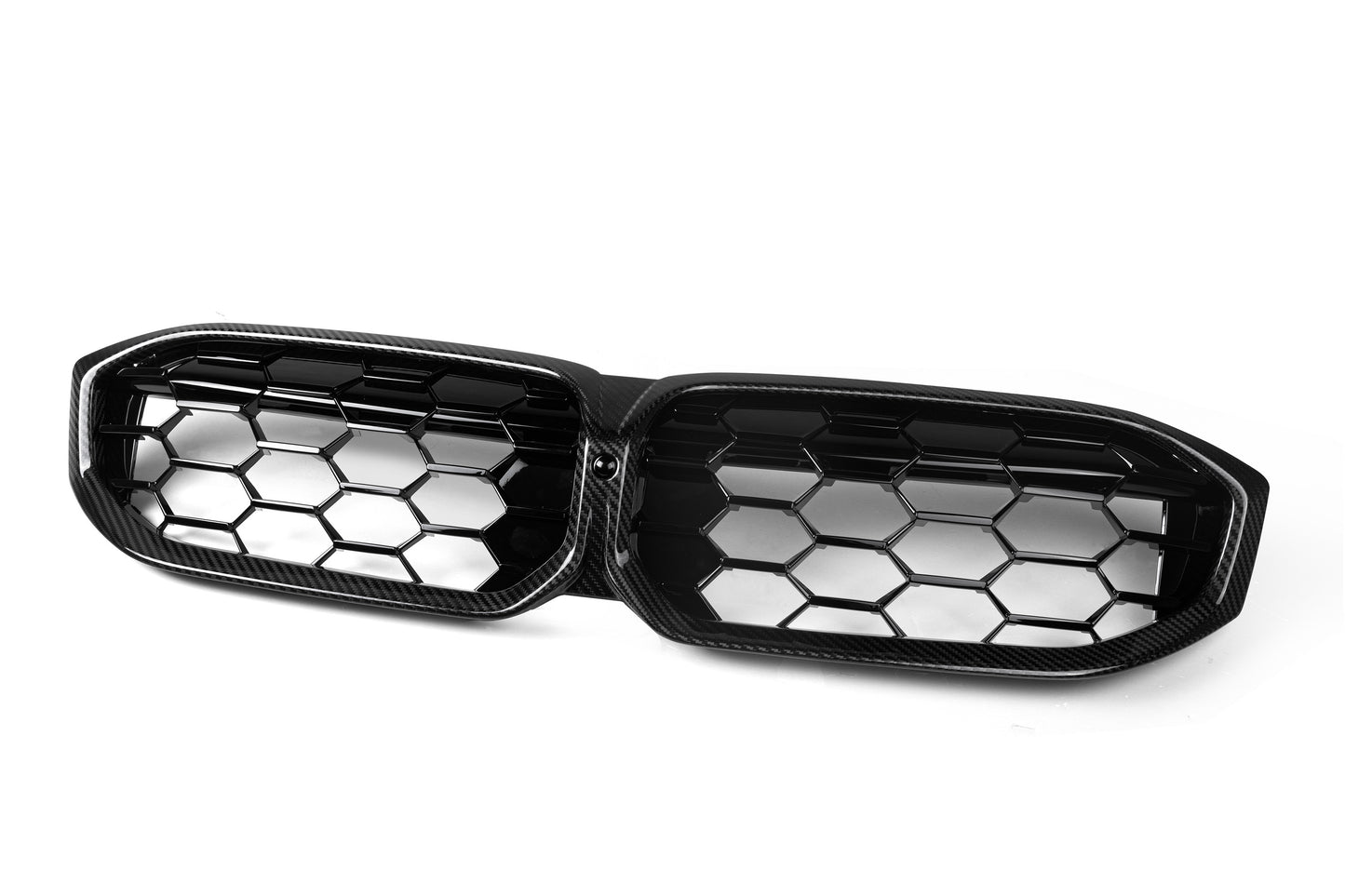 Dry Carbon Fiber - Front Grill Diamond [BMW 3 Series G20 LCI]