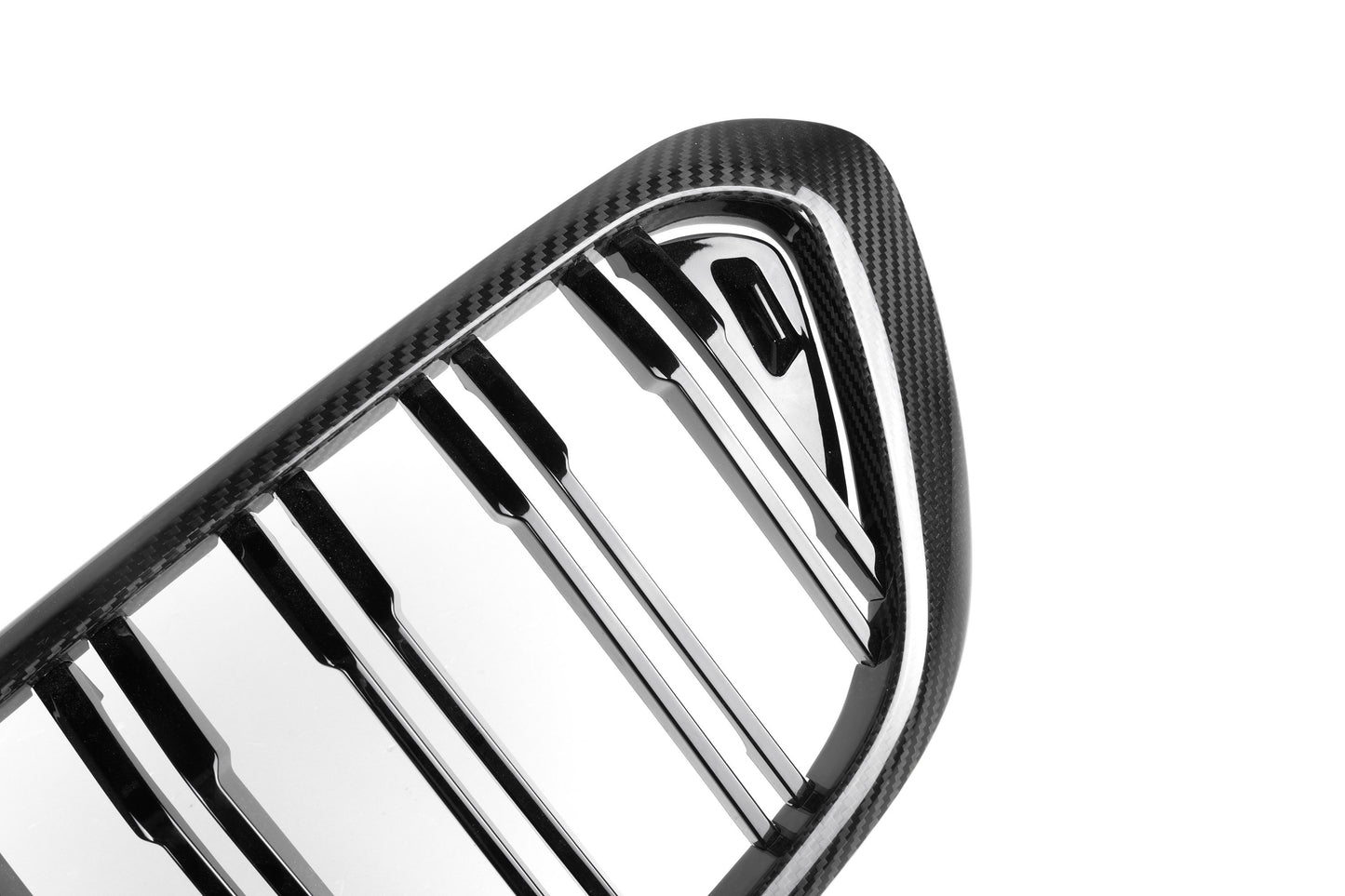 Dry Carbon Fiber - Double Slate Grill [BMW 6 Series G32 PRE-LCI]
