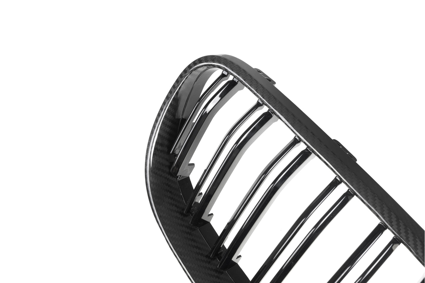 Dry Carbon Fiber - Front Grill Double Slat [BMW 3 Series E92 E93 LCI]