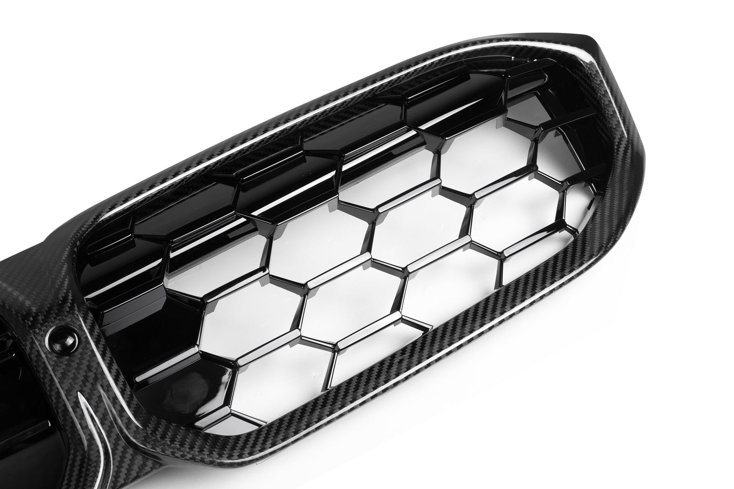Dry Carbon Fiber - Front Grill Diamond [BMW 3 Series G20 LCI]