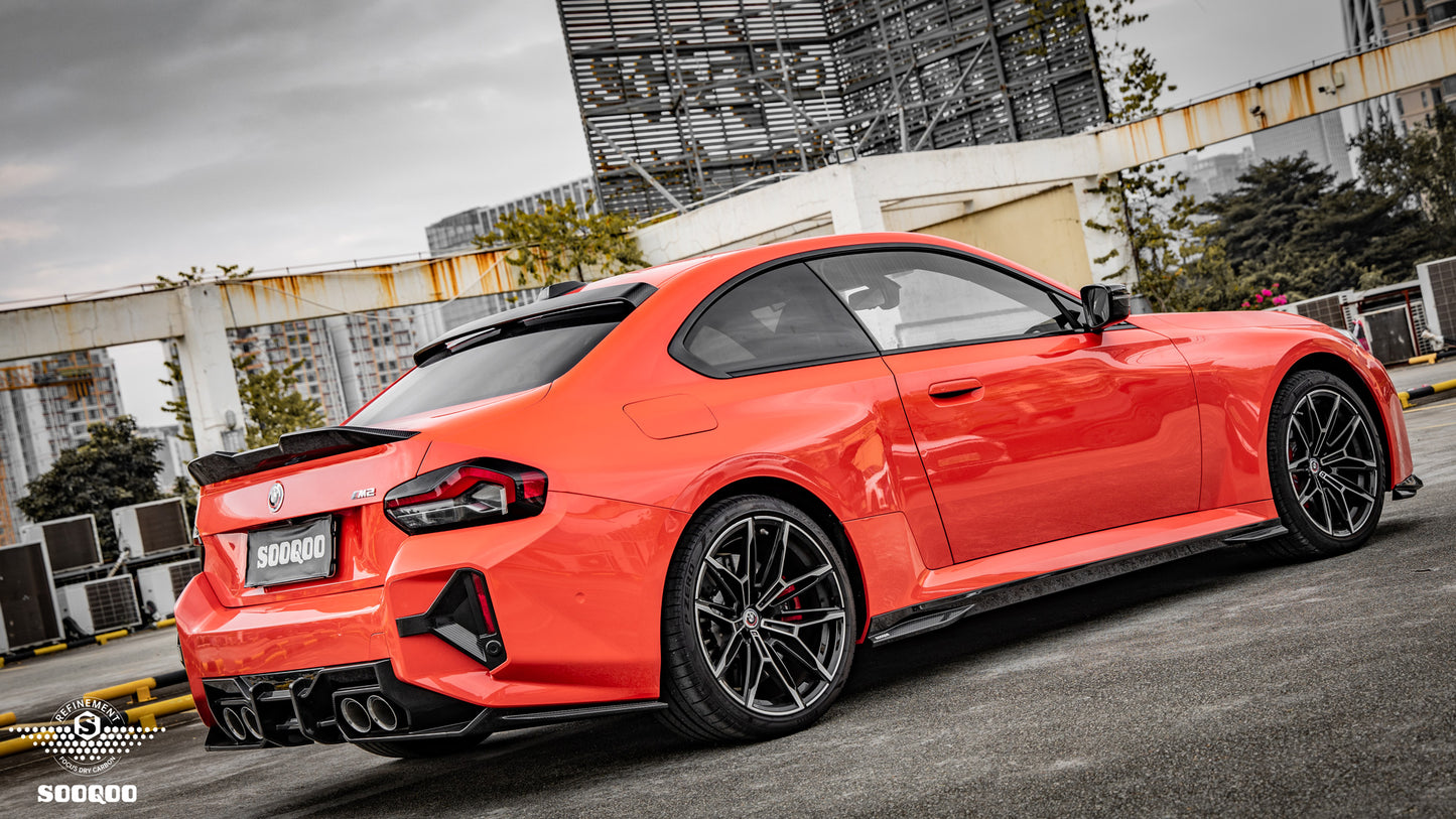 SQ Dry Carbon Fiber - MP Roof Spoiler [BMW 2 Series G42]