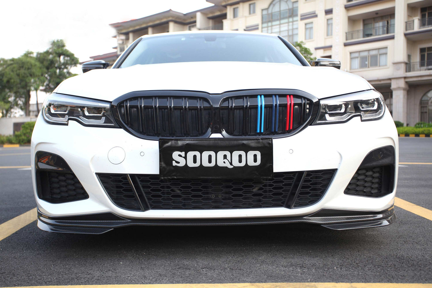 Dry Carbon Fiber - Front Lip MP Style [BMW 3 Series G20 Pre-LCI]