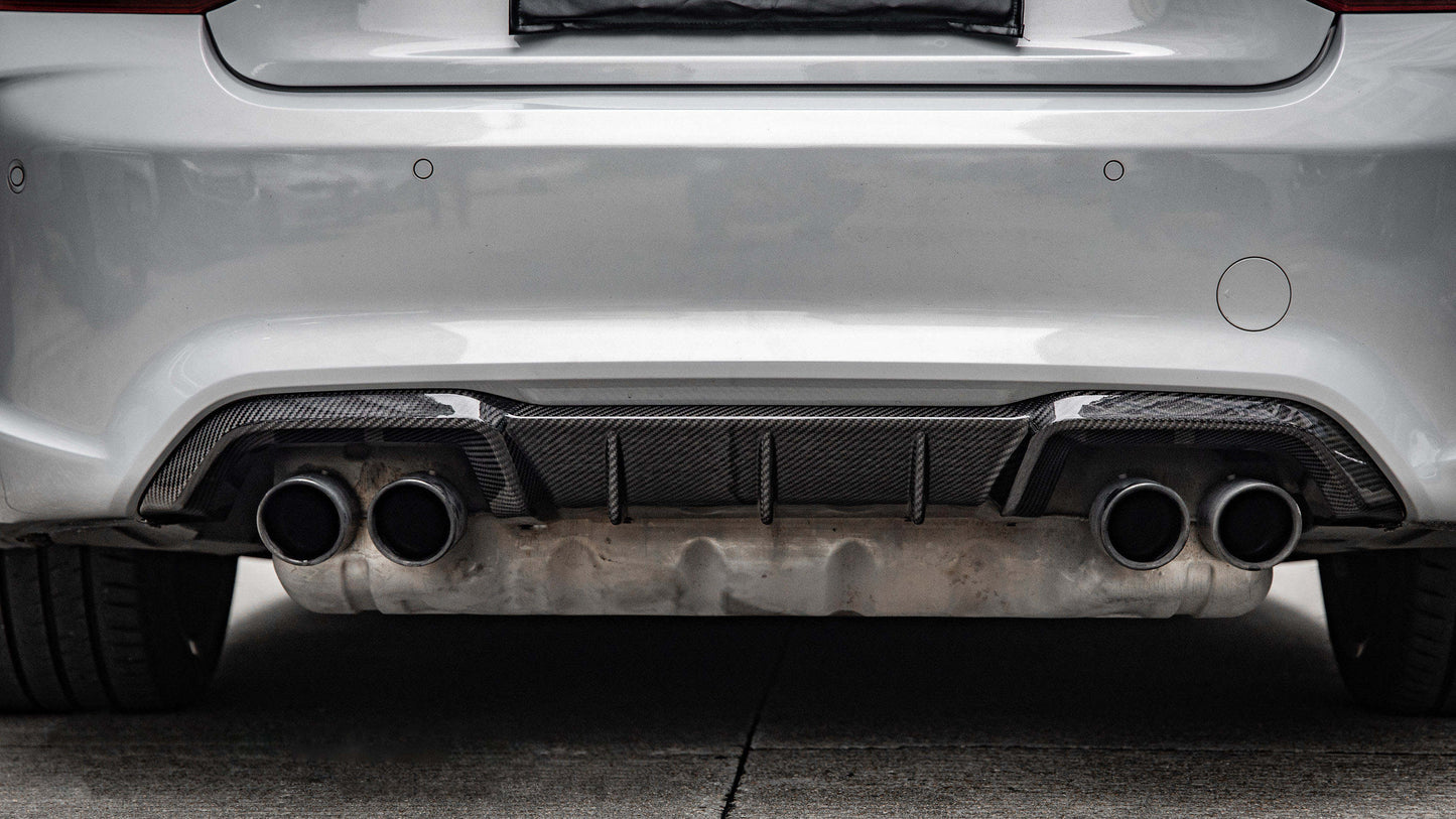 Dry Carbon Fiber - Diffuser MP Style [BMW M2 F87 | M2C F87C]