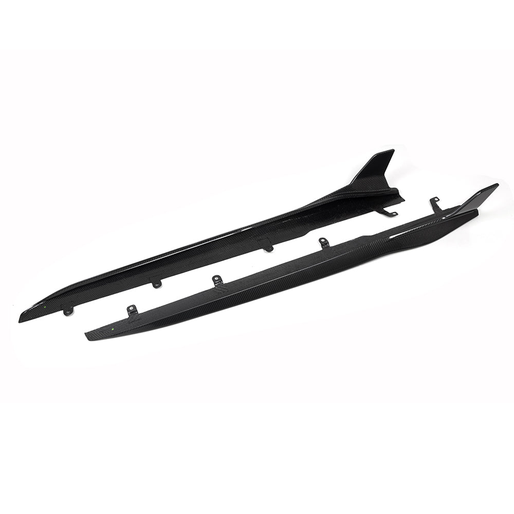 SQ Dry Carbon Fiber - Side Skirt [BMW M8 F93 | 8 Series G16]