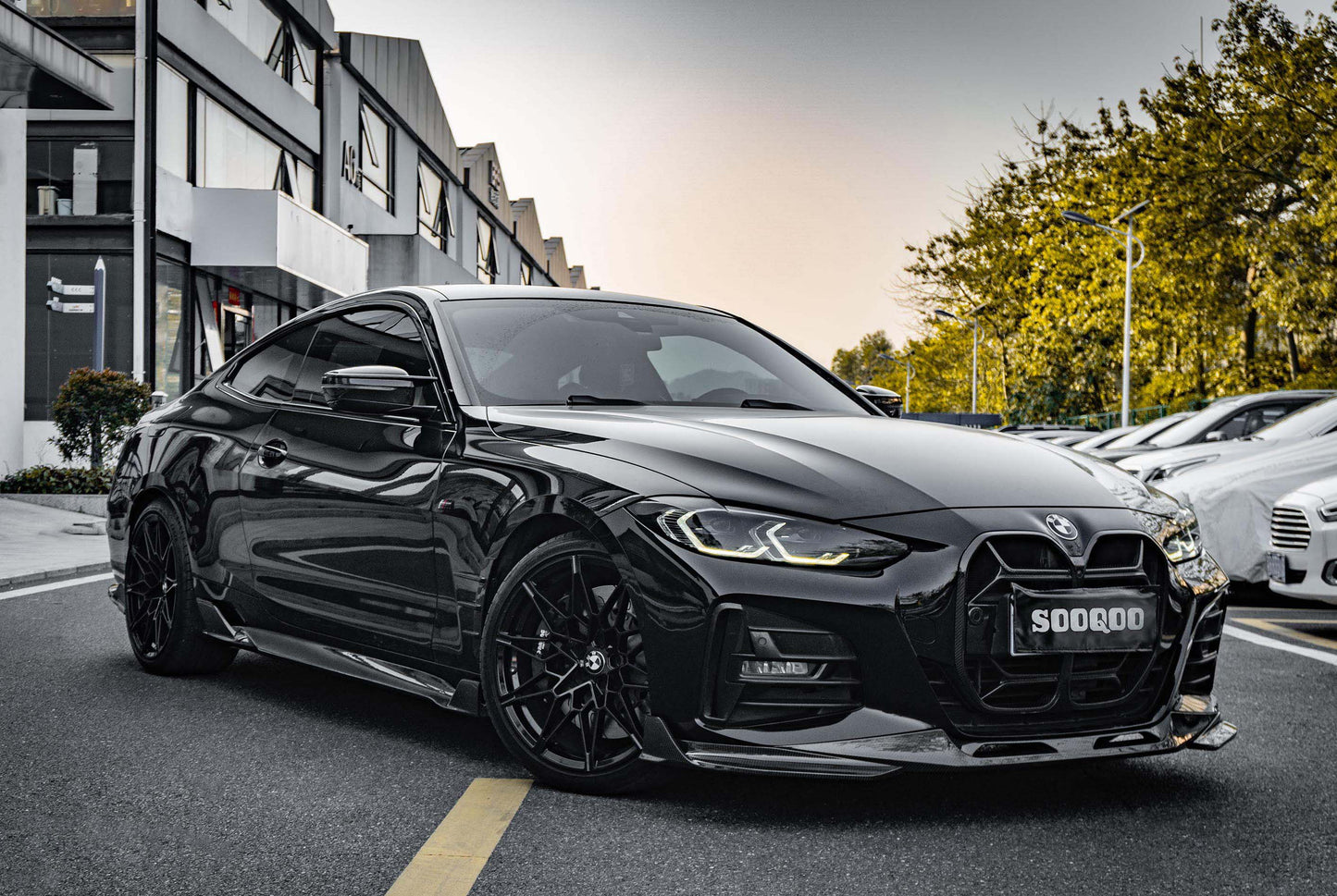 Dry Carbon Fiber - Front Grill CSL Style (with or without ACC sensor) [BMW 4 Series G22 | G23]