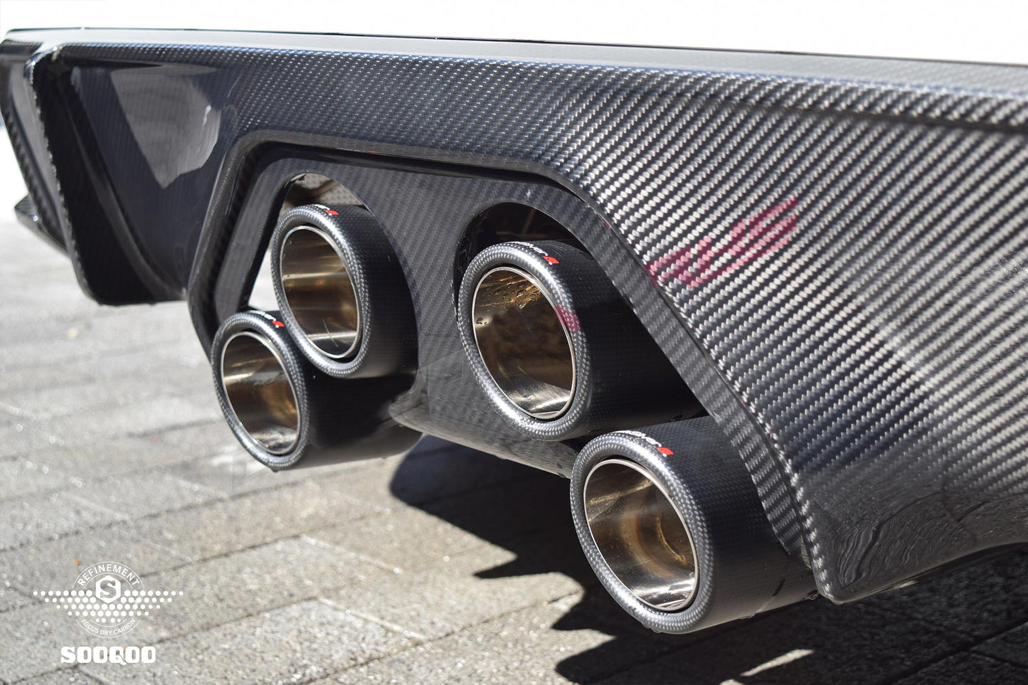 Dry Carbon Fiber - Diffuser MP Style [BMW M3 G80 | M4 G82]
