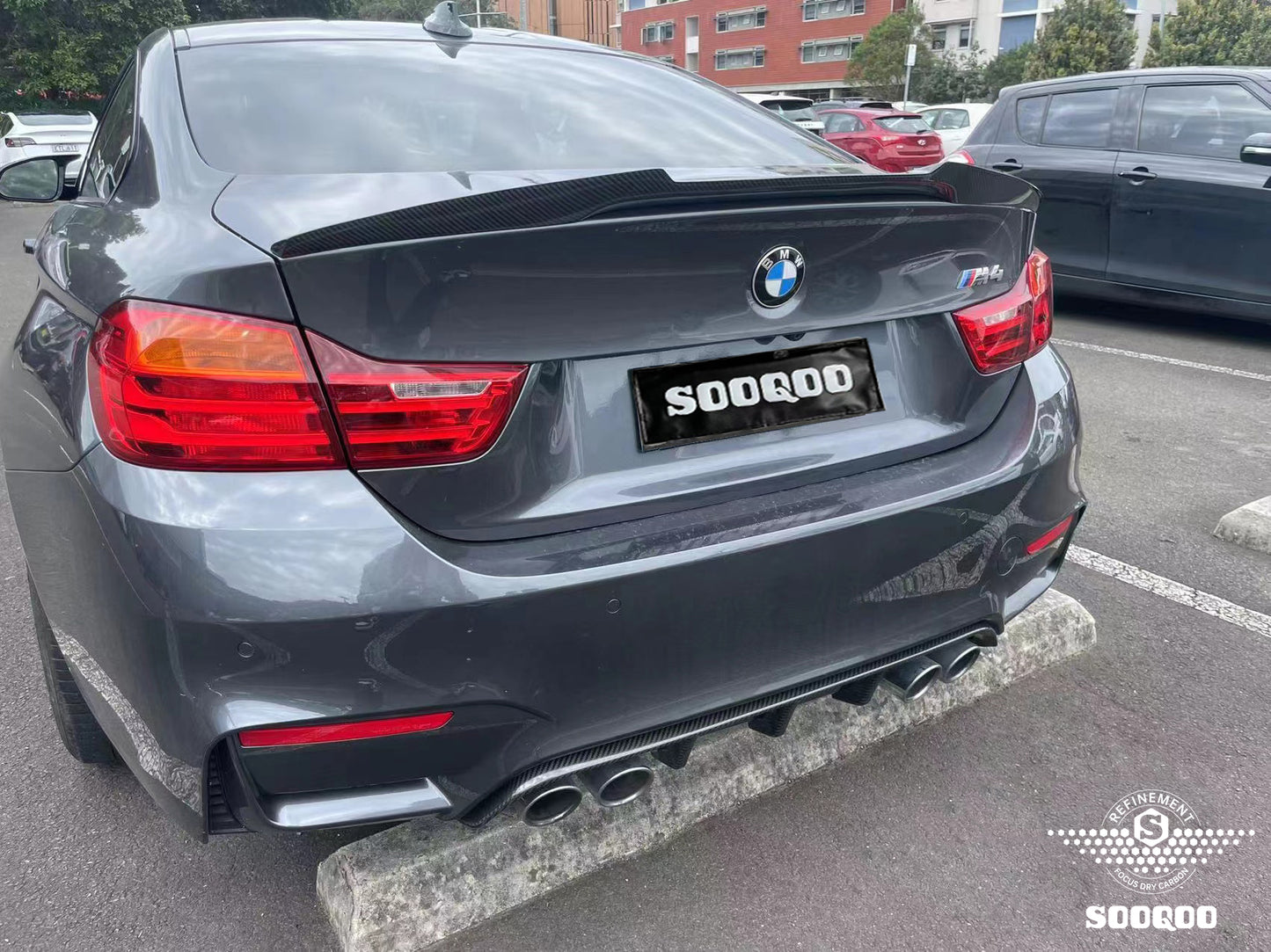 SQ Dry Carbon Fiber - Diffuser [BMW M3 F80 | M4 F82]