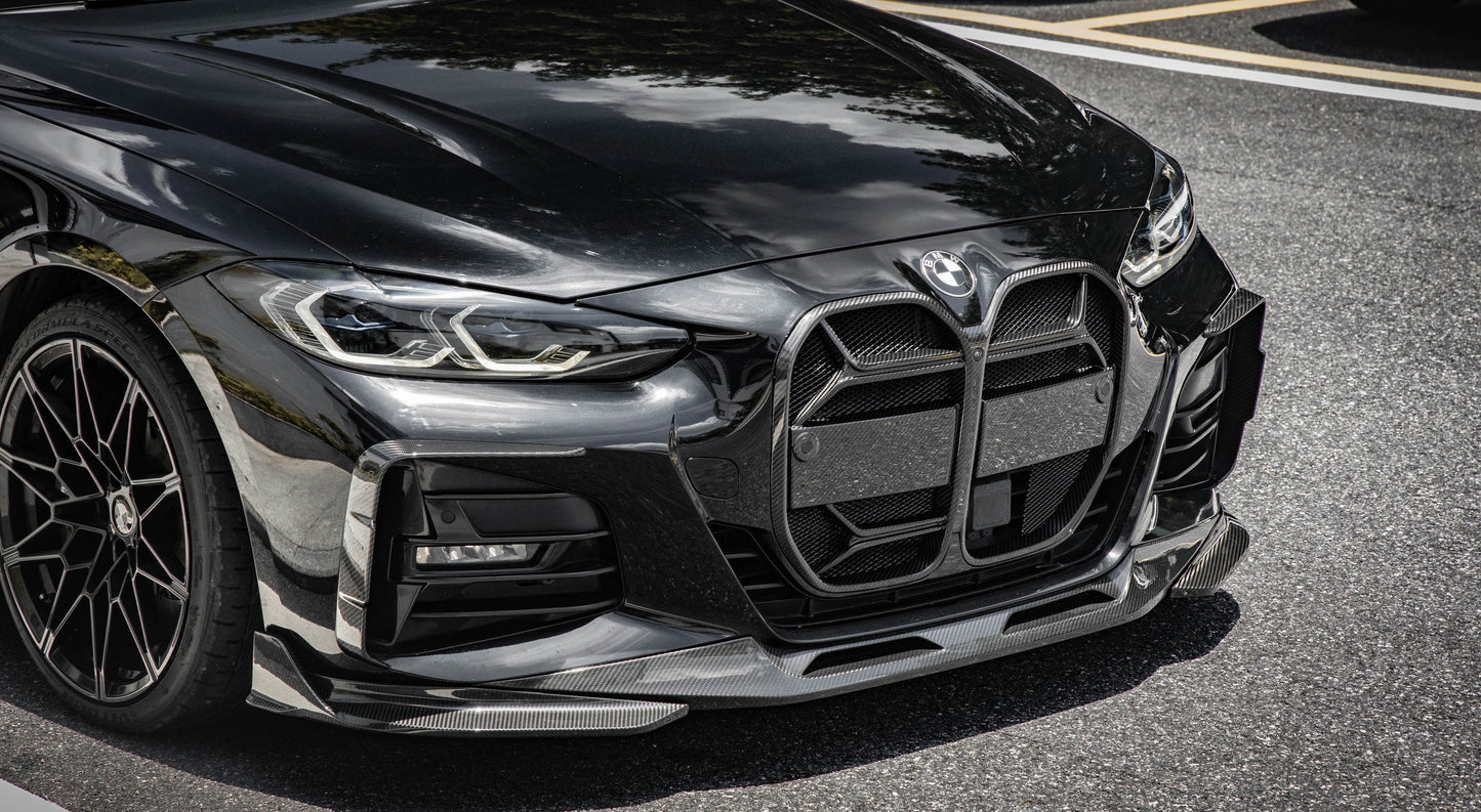 Dry Carbon Fiber - Front Grill CSL Style (with or without ACC sensor) [BMW 4 Series G22 | G23]