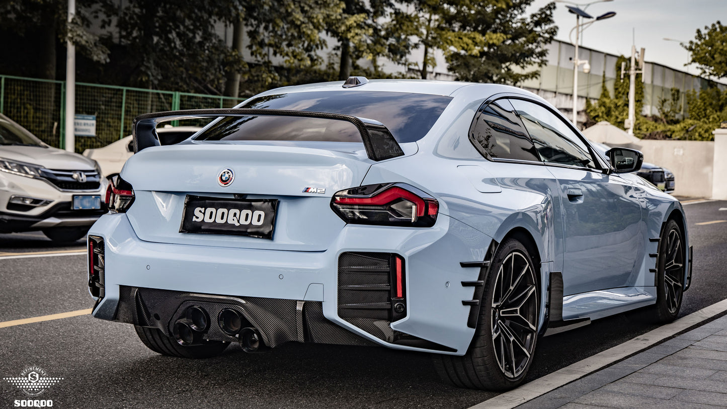 SQ Dry Carbon Fiber - MP Style Rear Wing [BMW M2 G87]
