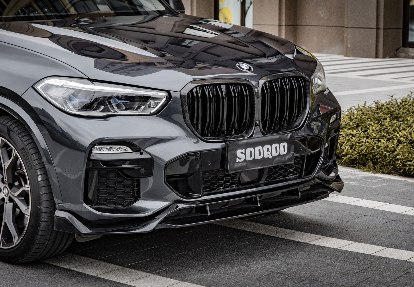 Dry Carbon Fiber - Double Slat Grill [BMW X5M F95 PRE-LCI]