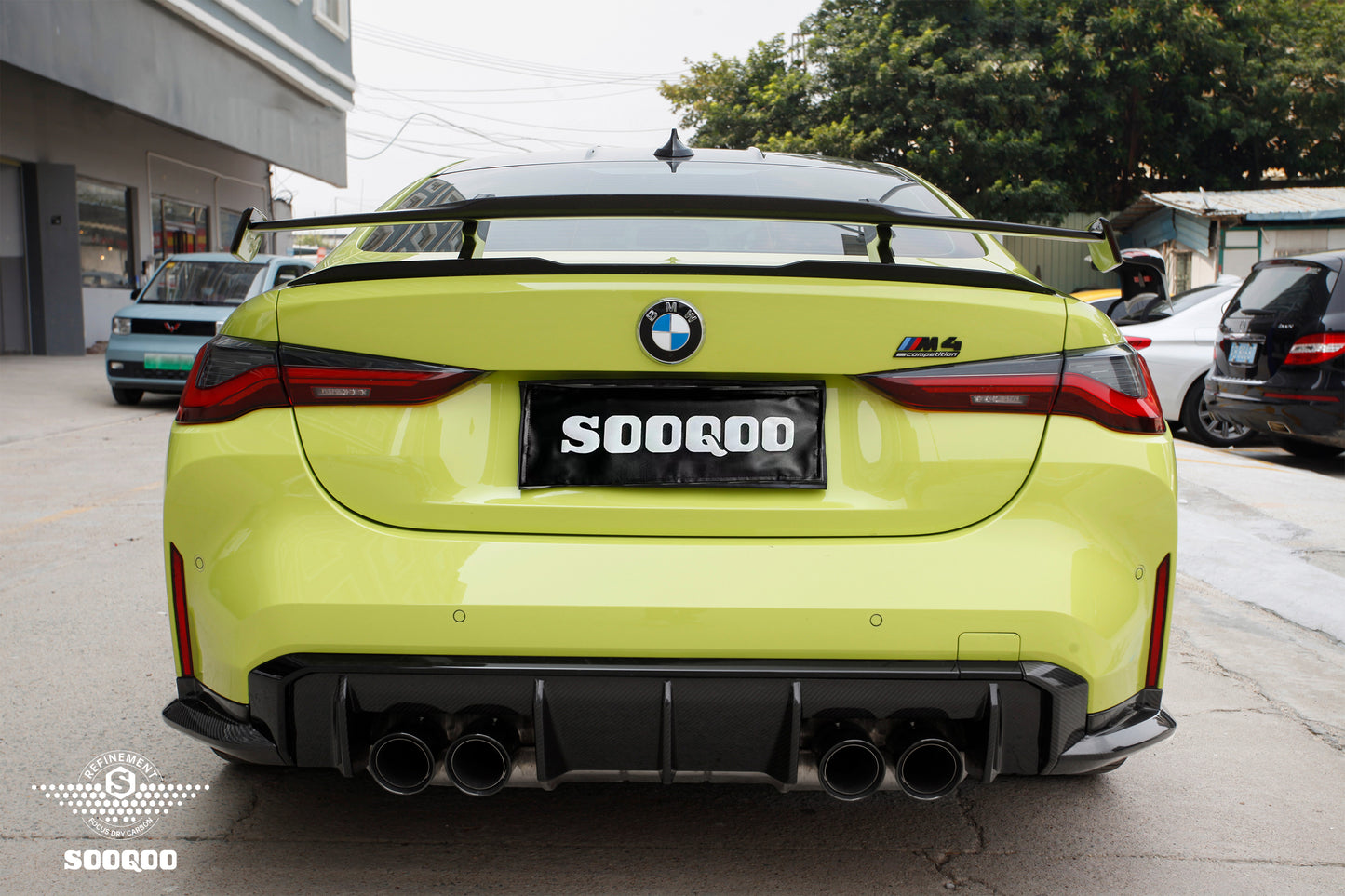 Dry Carbon Fiber - Diffuser OEM Style [BMW M3 G80 | M4 G82]