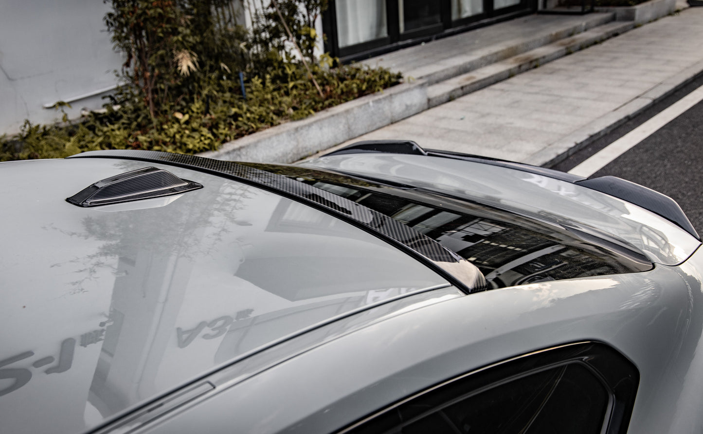 Dry Carbon Fiber - Roof Spoiler AC Style [BMW 4 Series G26]