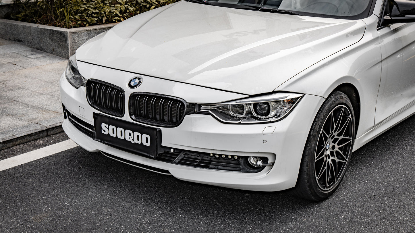 Dry Carbon Fiber - Front Grill Dual Slat [BMW 3 Series F30]