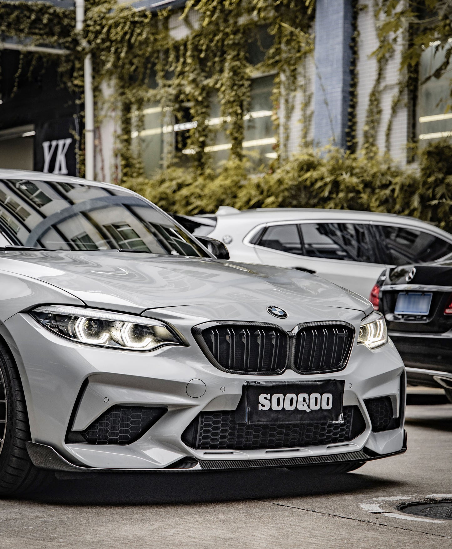Dry Carbon Fiber - Double Slat Grill [BMW M2C F87C]