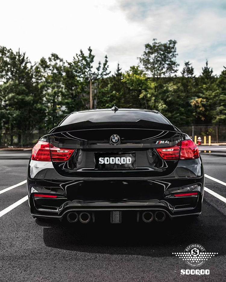 SQ Dry Carbon Fiber - PSM Style Spoiler [BMW M4 F82]