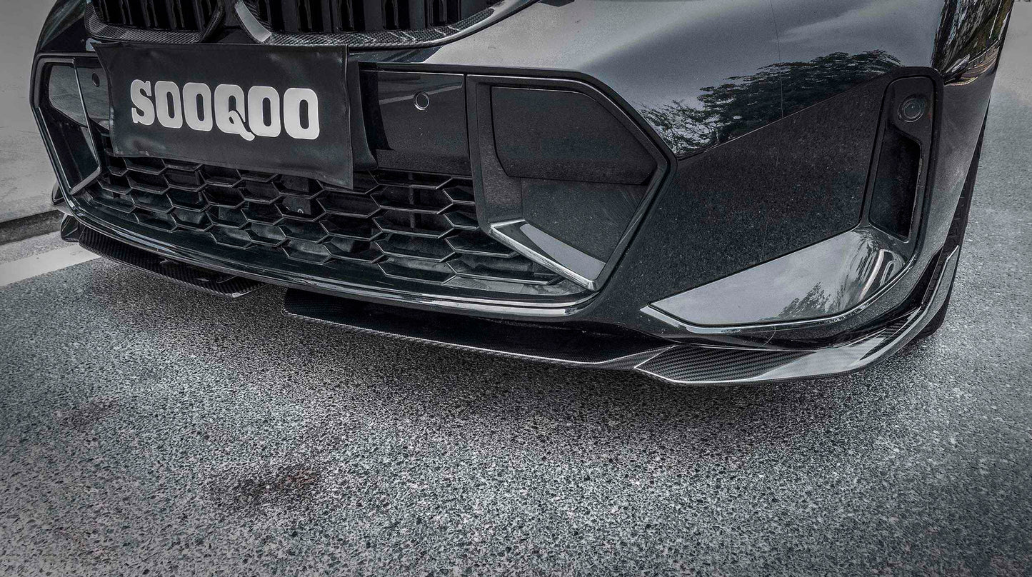 Dry Carbon Fiber - Front Lip MP Style [BMW 3 Series G20 LCI]