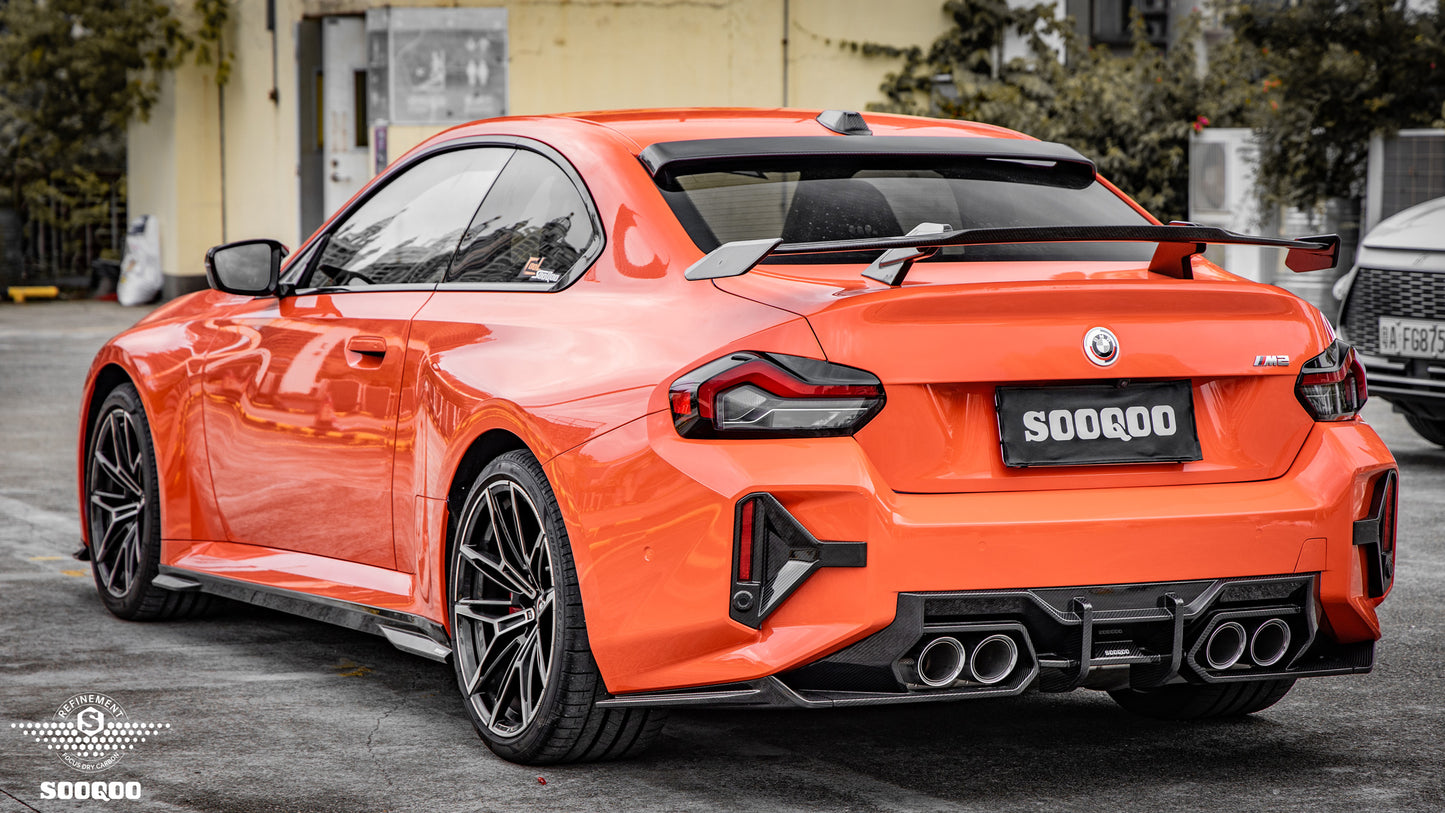 SQ Dry Carbon Fiber - MP Roof Spoiler [BMW 2 Series G42]