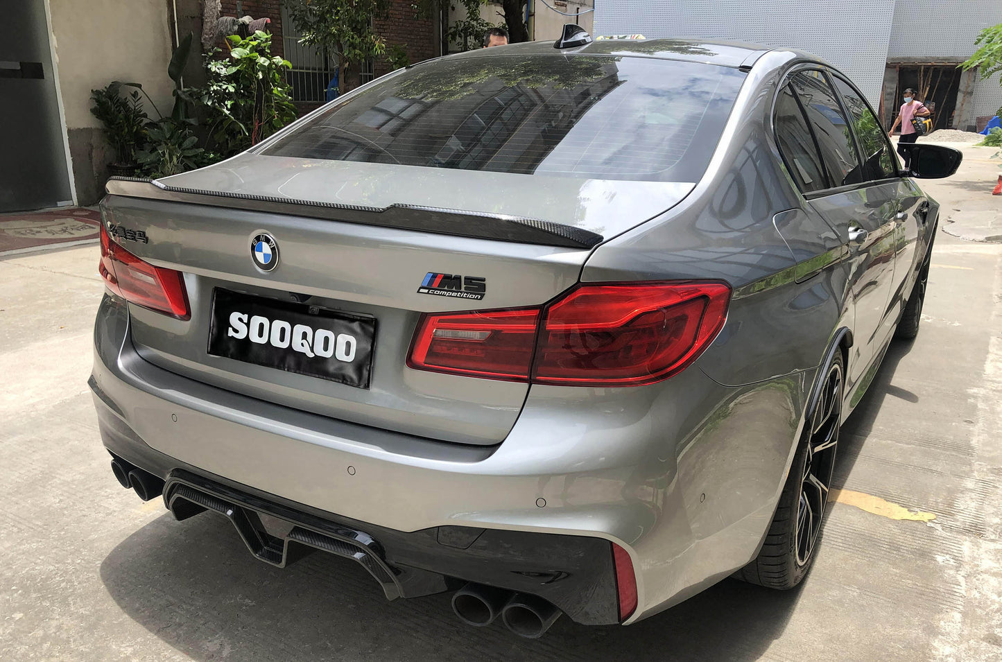 Dry Carbon Fiber - Diffuser LCI CS Style [BMW M5 F90]