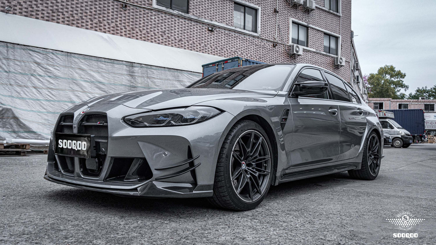 Dry Carbon Fiber - Front Grill V Style [BMW M3 G80 | M4 G82]