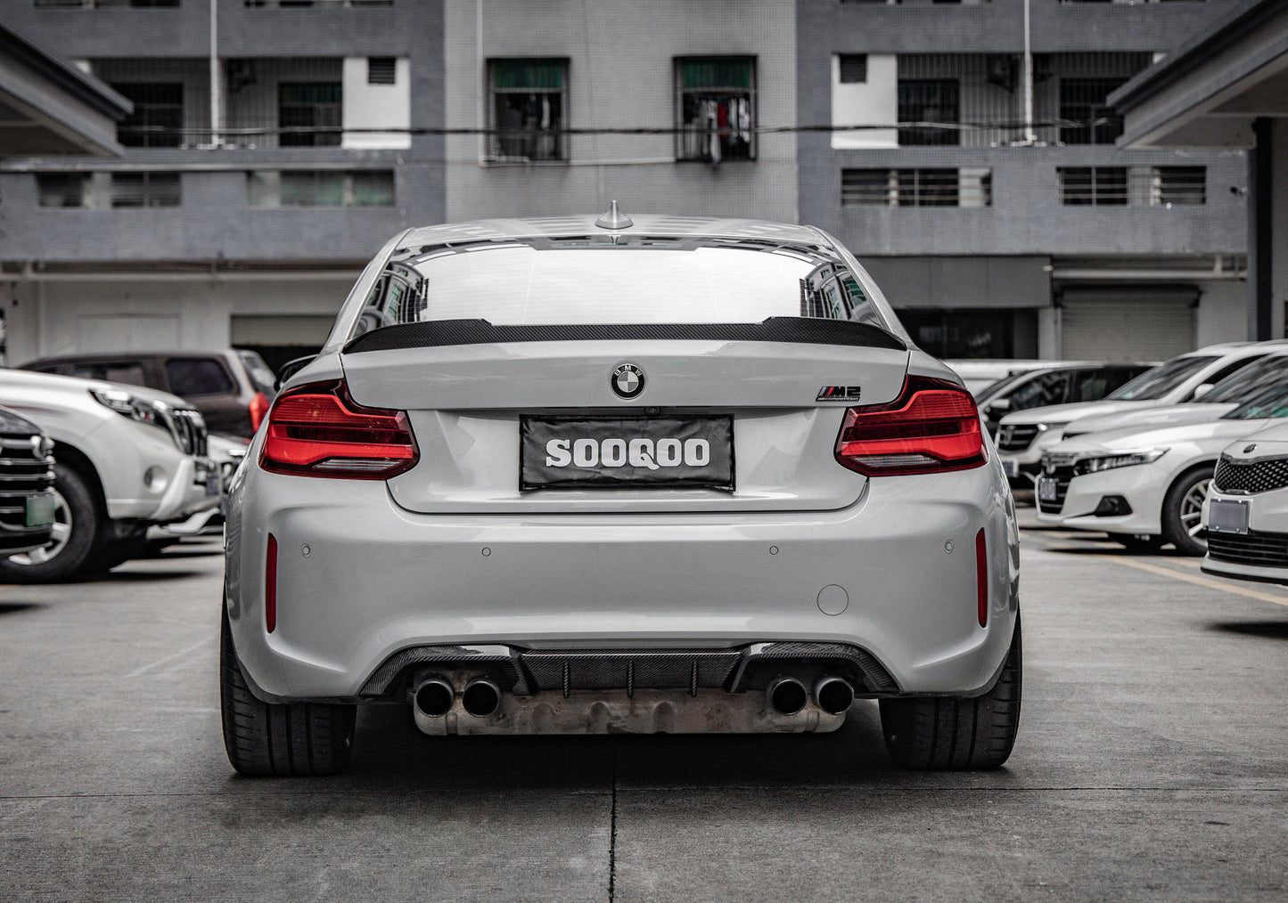 Dry Carbon Fiber - Diffuser MP Style [BMW M2 F87 | M2C F87C]