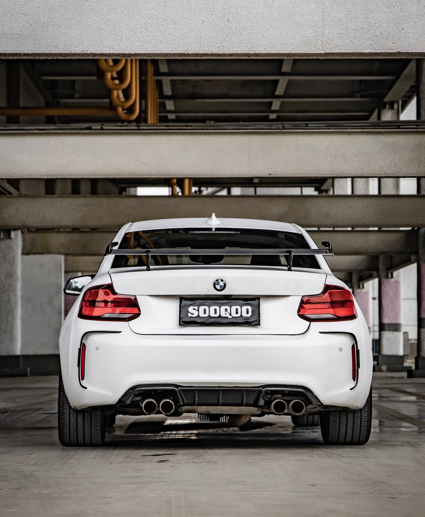 Dry Carbon Fiber - Universal Sedan Wing MP Style [BMW M2 F87]