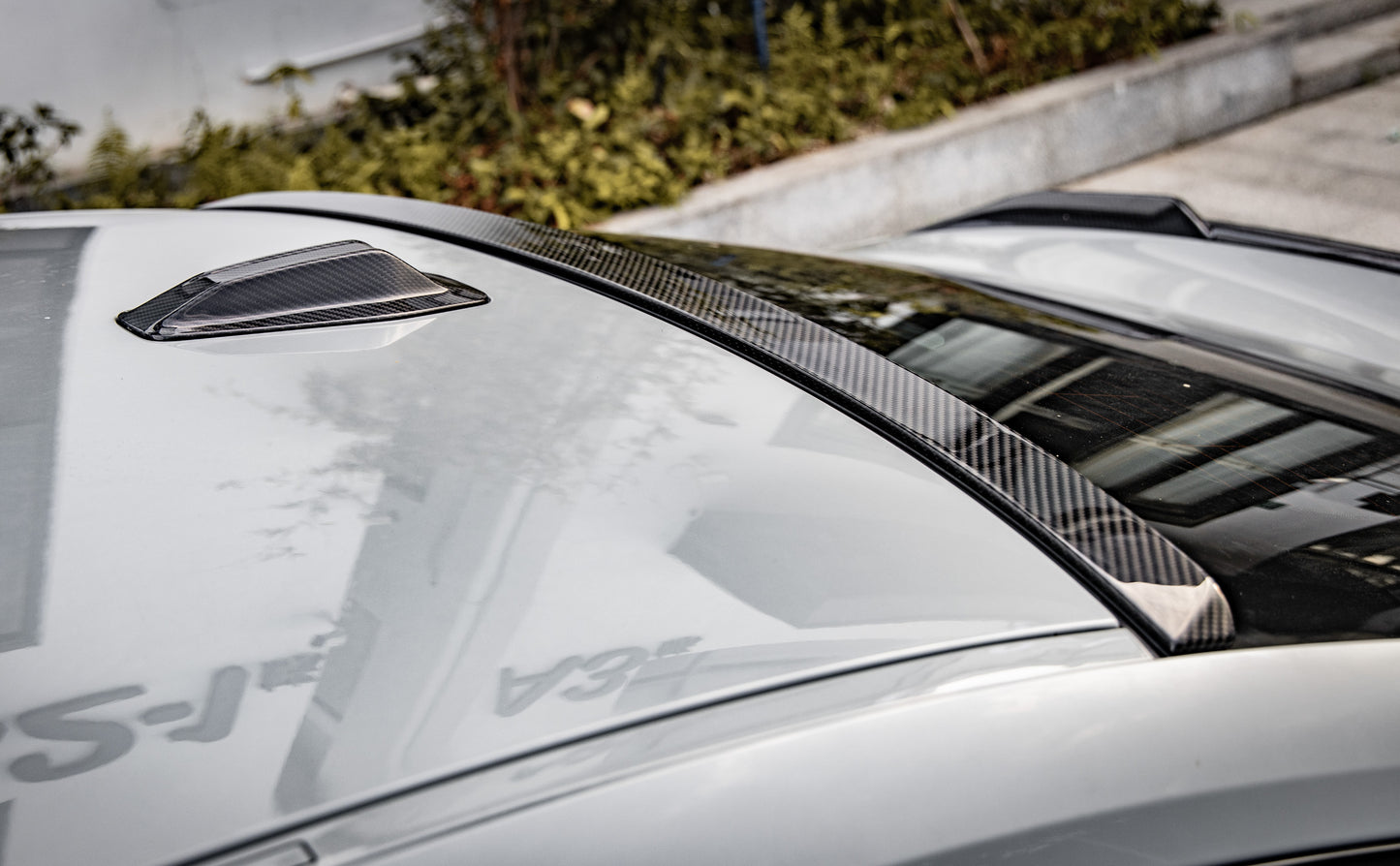 Dry Carbon Fiber - Roof Spoiler AC Style [BMW 4 Series G26]