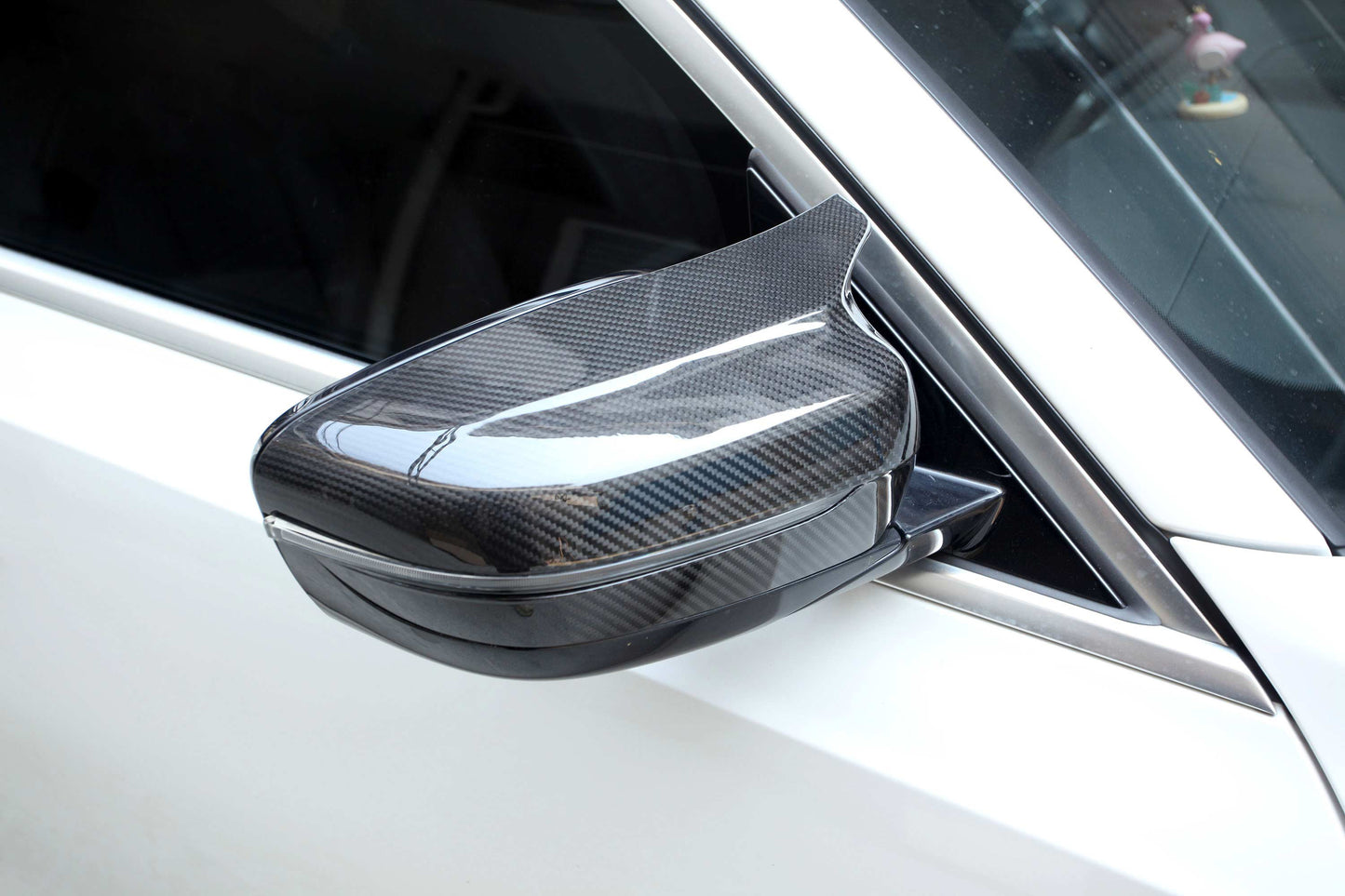 Dry Carbon Fiber - Mirror Cover F9x Style [BMW 6 Series G32]