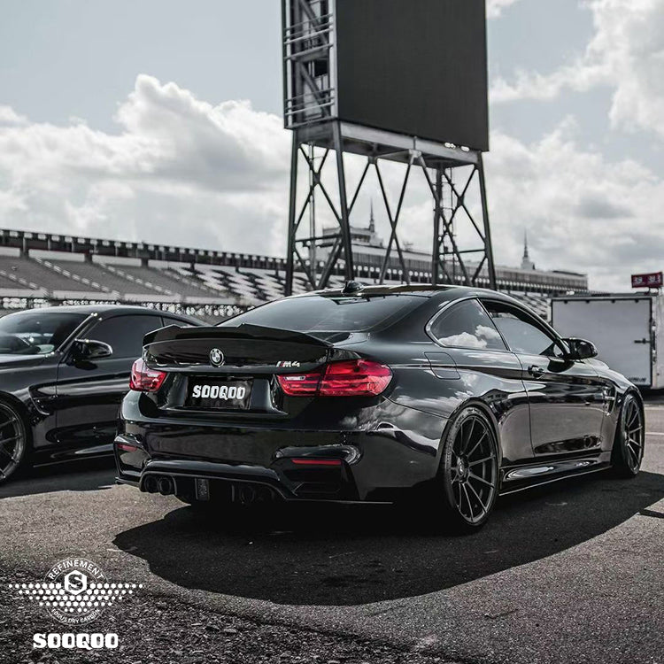 SQ Dry Carbon Fiber - PSM Style Spoiler [BMW M4 F82]