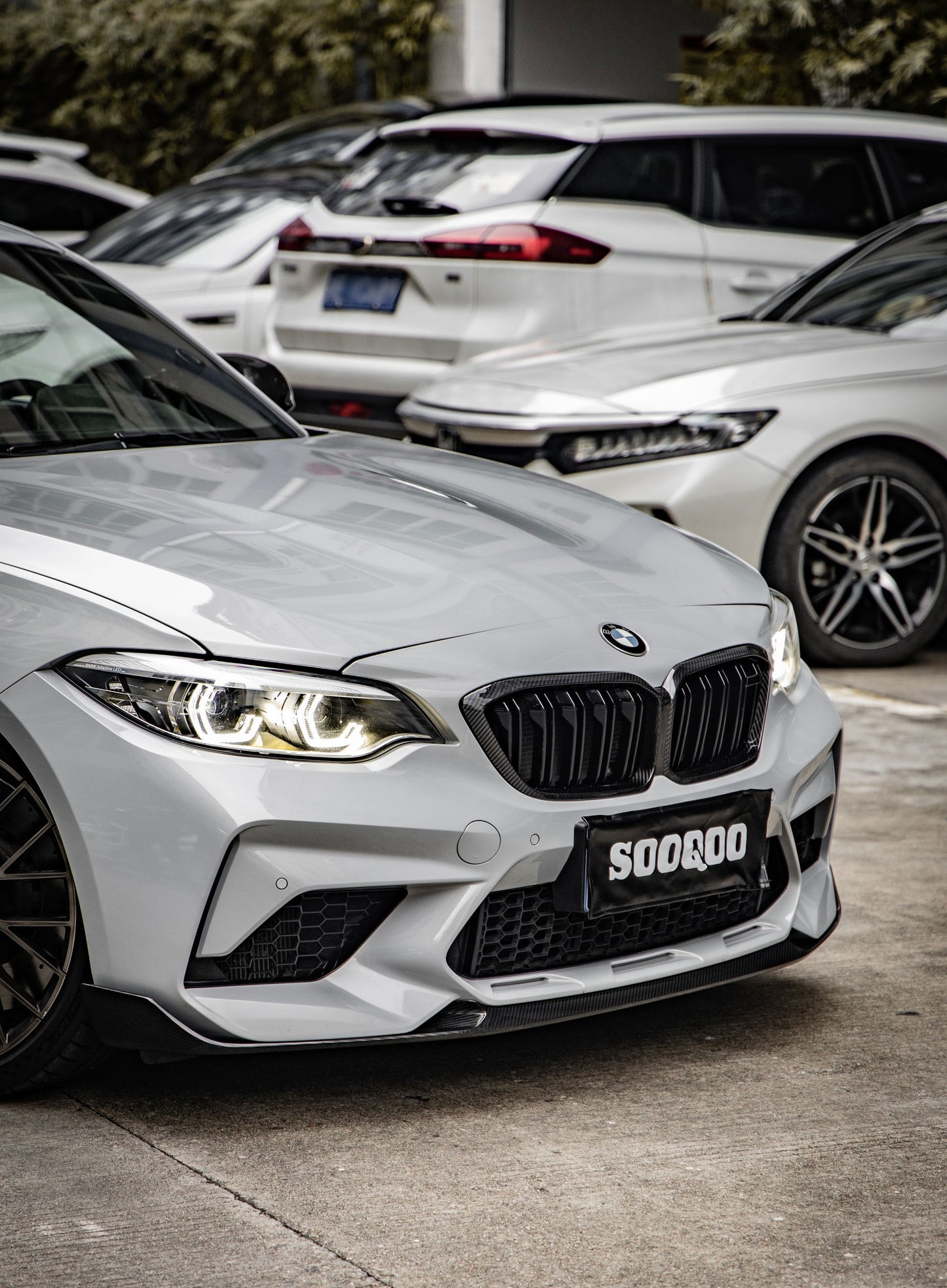 Dry Carbon Fiber - Front Lip MP Style [BMW M2 F87]