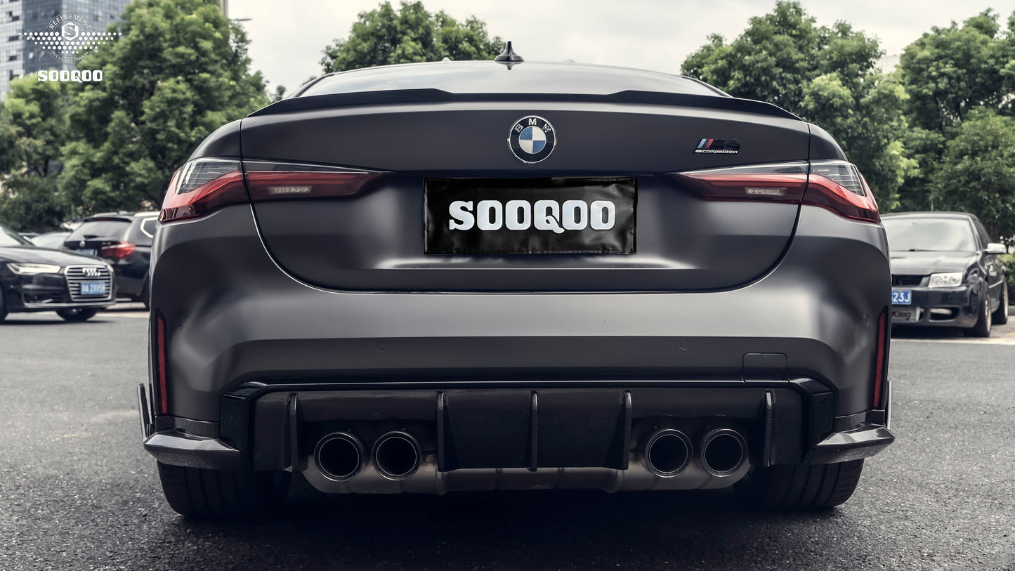 Dry Carbon Fiber - Spoiler OEM Style [BMW M4 G82 | 4 Series G22]