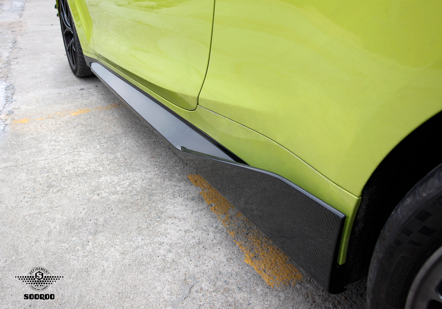 Dry Carbon Fiber - Side Skirt MP Style  [BMW M3 G80 | M4 G82]