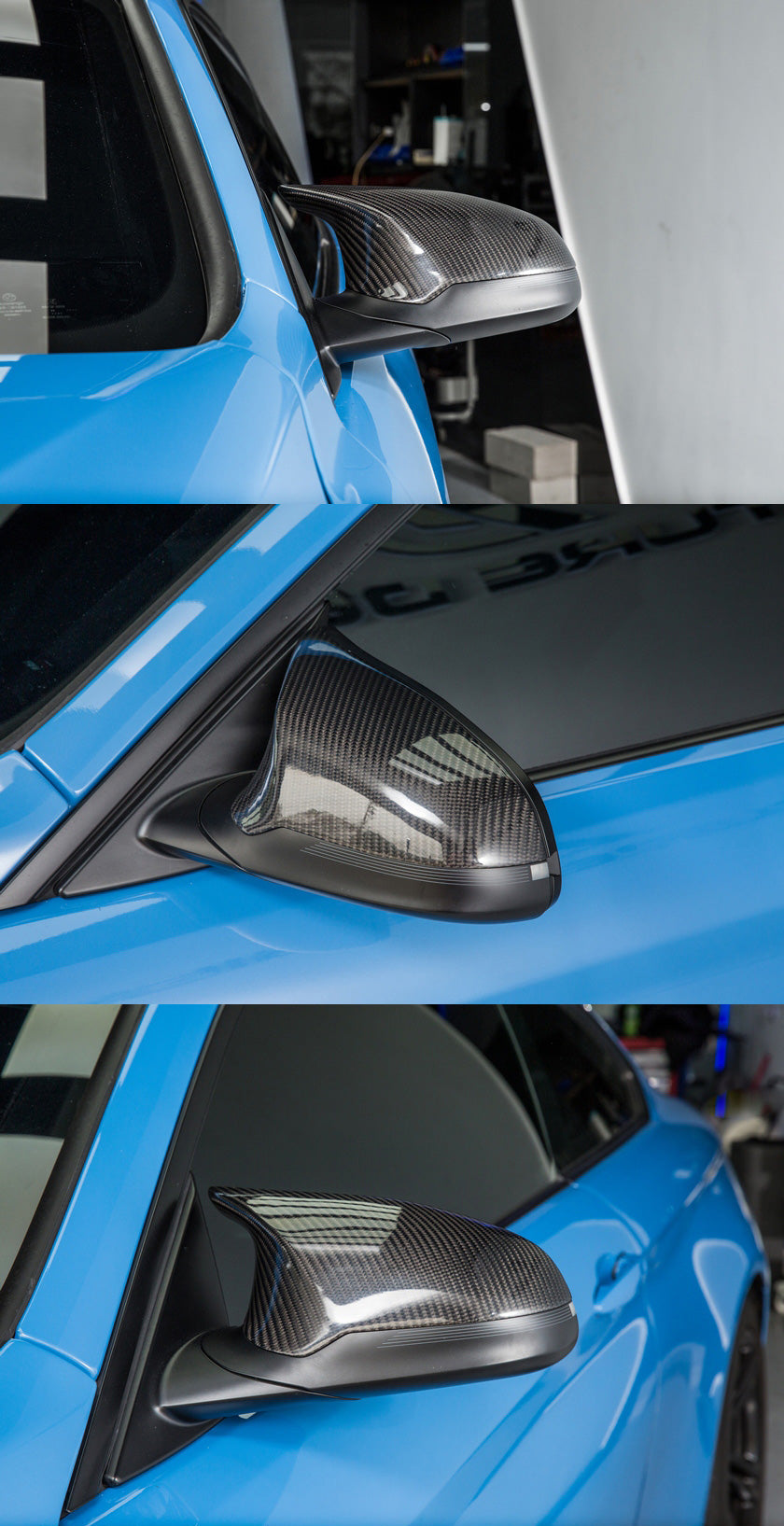 Dry Carbon Fiber - Mirror Cover (Forged Option) [BMW M3 F80 | M4 F82 | M2 F87]