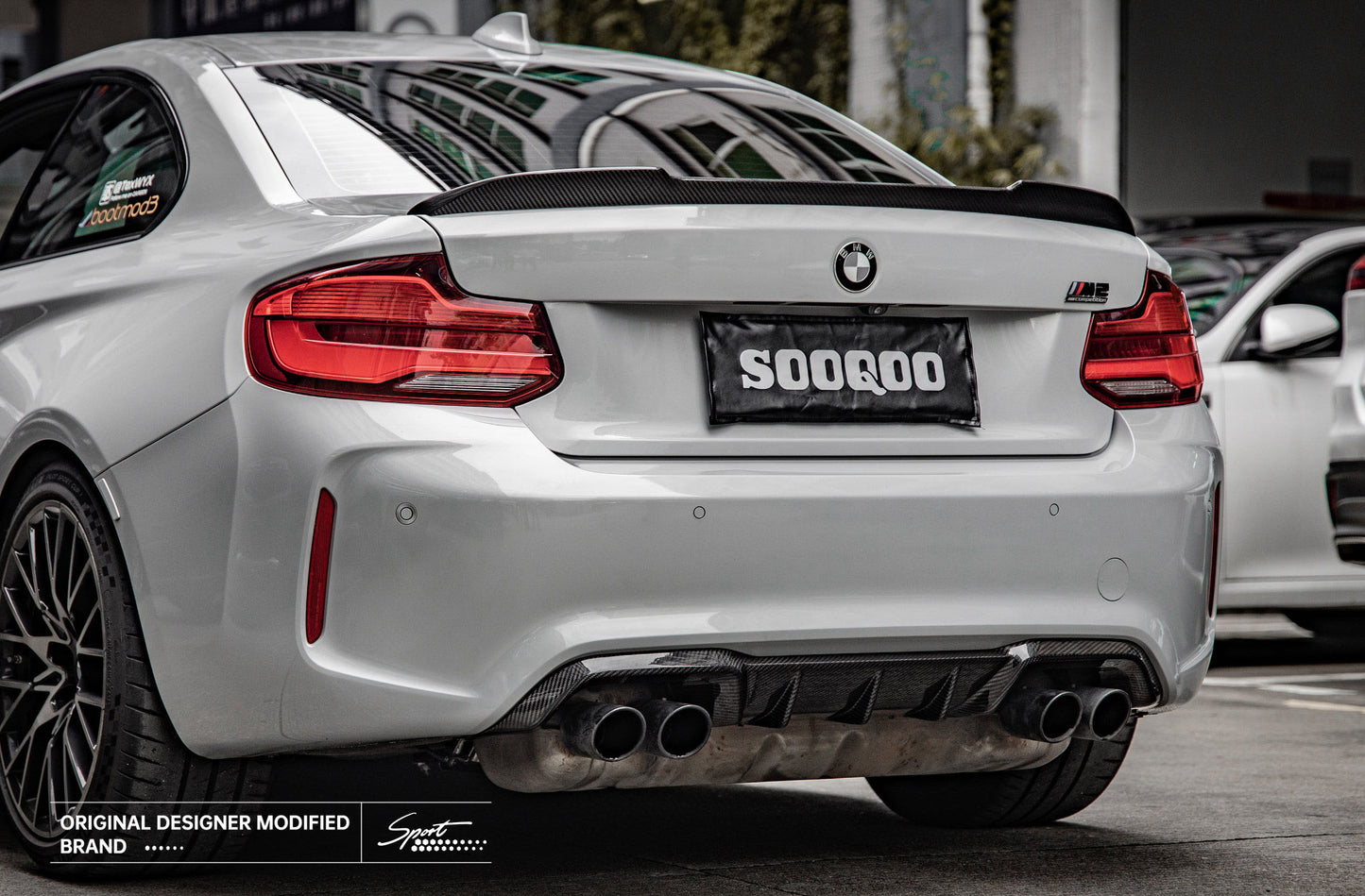 Dry Carbon Fiber - Diffuser MP Style [BMW M2 F87 | M2C F87C]