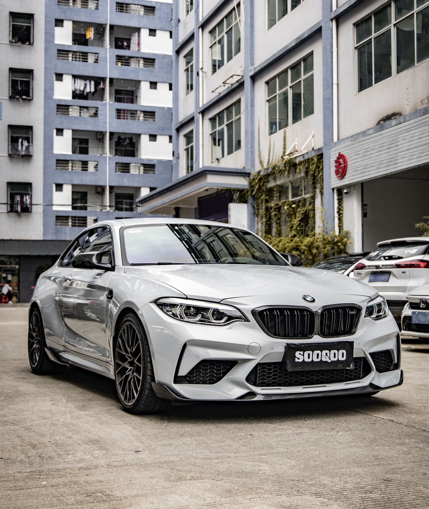 Dry Carbon Fiber - Front Lip MP Style [BMW M2 F87]