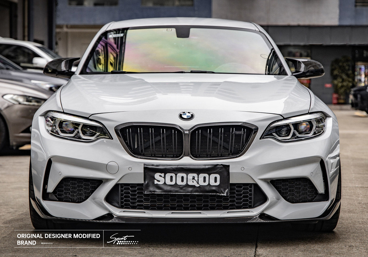 Dry Carbon Fiber - Double Slat Grill [BMW M2C F87C]