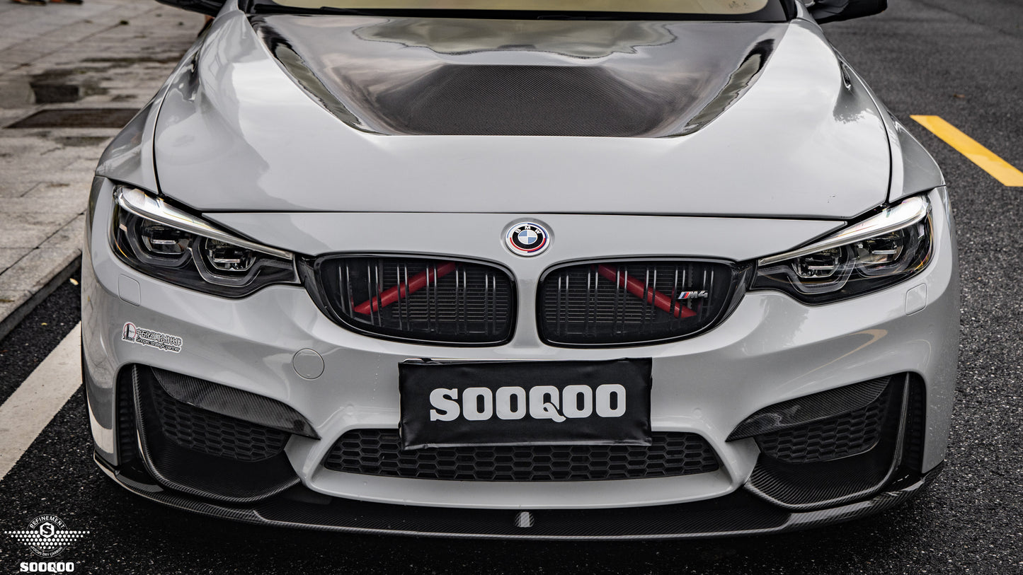 SQ Dry Carbon Fiber - Front Lip [BMW M3 F80 | M4 F82]