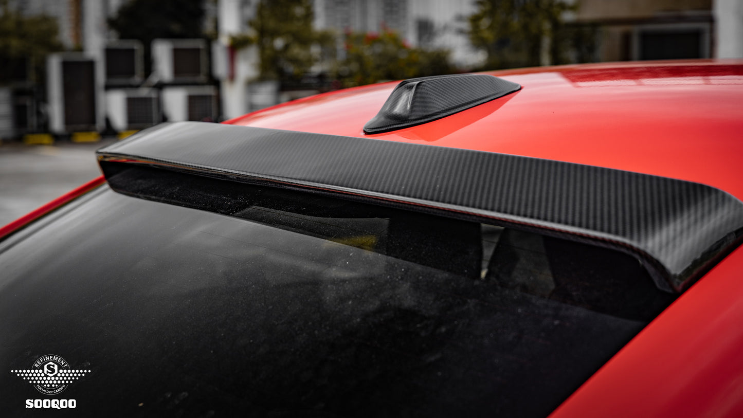 SQ Dry Carbon Fiber - MP Roof Spoiler [BMW 2 Series G42]