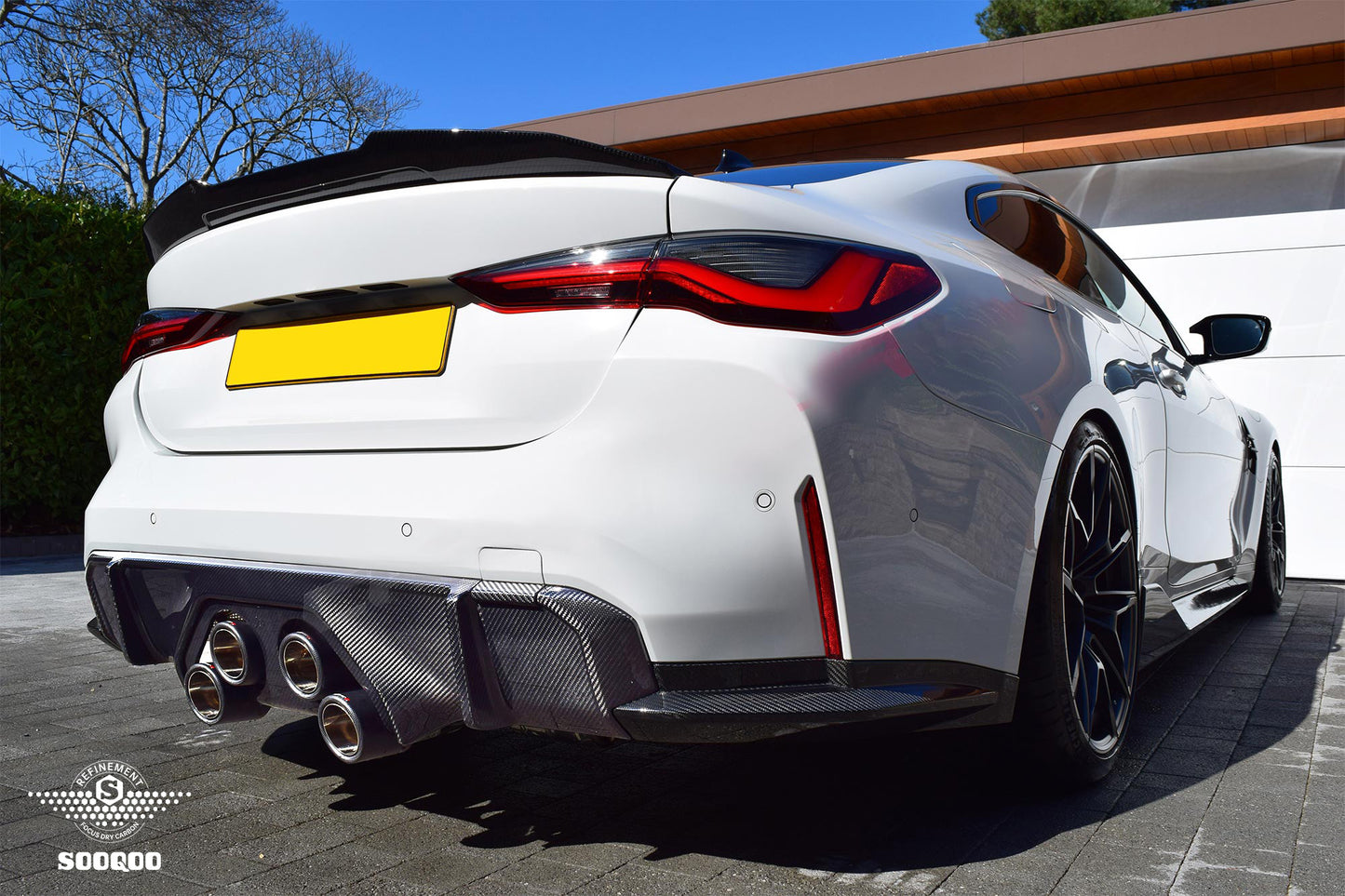 Dry Carbon Fiber - Diffuser MP Style [BMW M3 G80 | M4 G82]