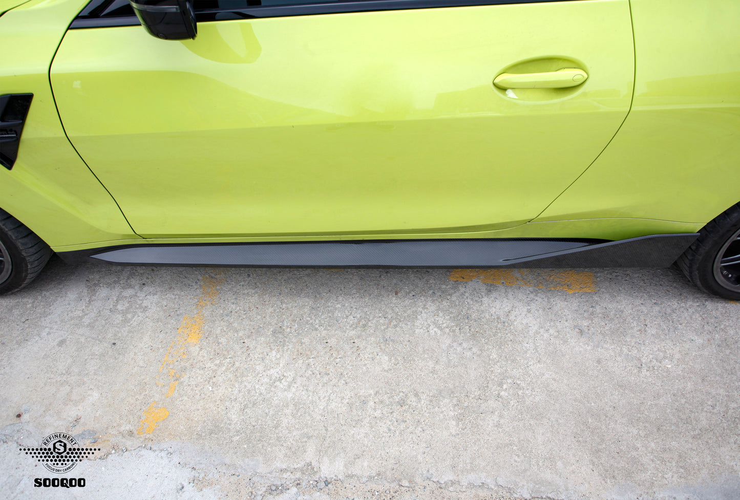 Dry Carbon Fiber - Side Skirt MP Style  [BMW M3 G80 | M4 G82]